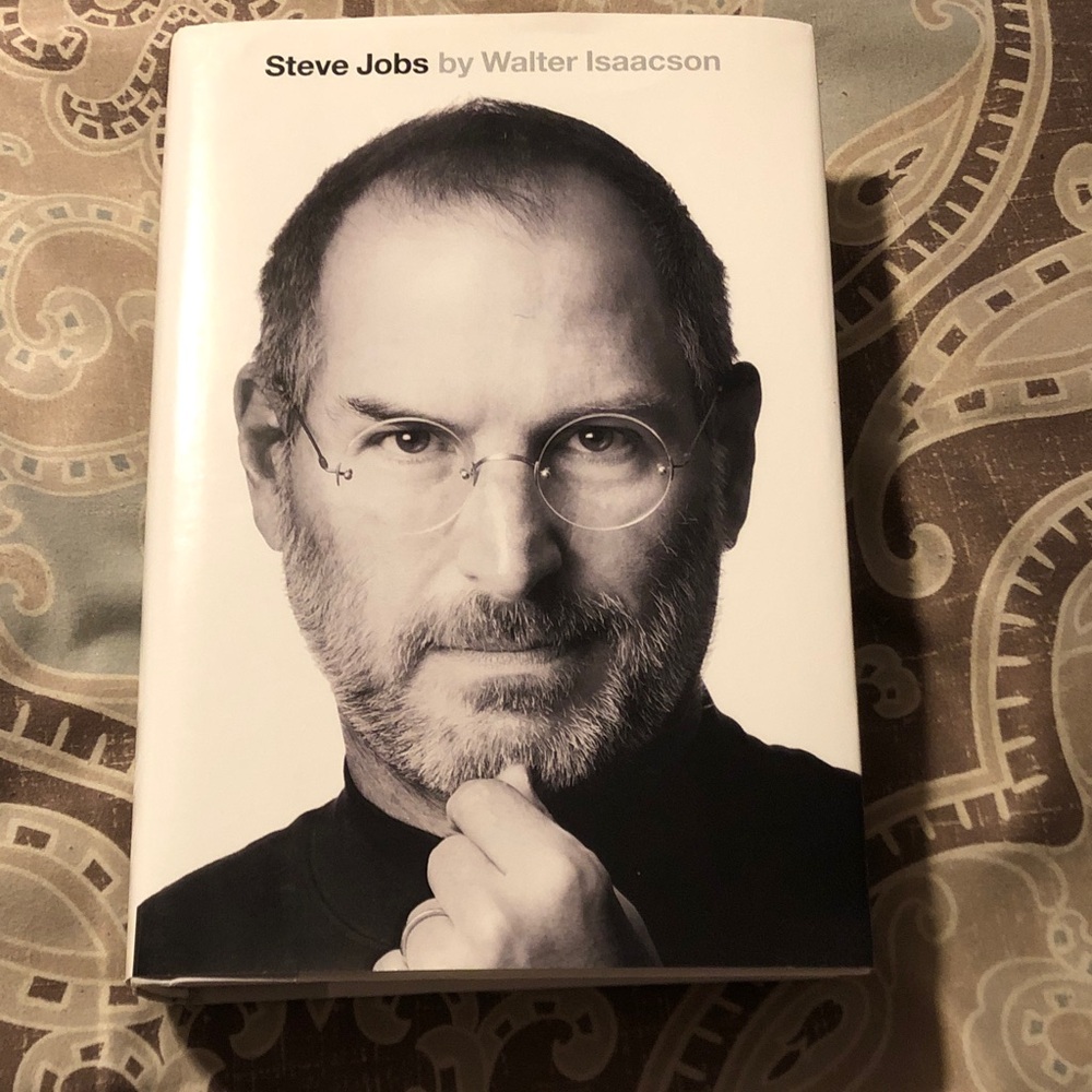 Steve Jobs by Walter Isaacson Hardcover Book